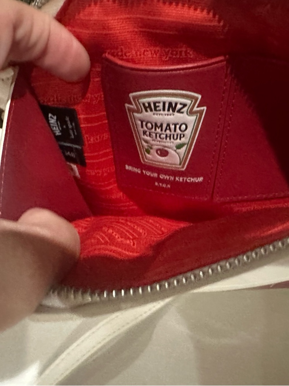 Kate Spade Heinz Printed Patent 3D Packet Crossbody - Picture 4 of 4